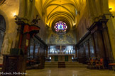 <center>Cathédrale Notre-Dame-de-la-Seds</center>Autel datant de 1961. Les boiseries ont été réalisées en 1829. Les peintures à huile sur fond d'or représentent les apôtres, Moïse et Elie. Elles datent de 1863-1864.