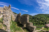 <center>Saint-Montan</center>Le château du XIIe-XIIIe. Ruines de la maison des Surville.