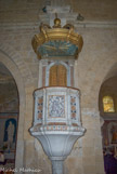 <center>Eglise Notre Dame de la Major.</center>Chaire de la fin XVII en marbre polychrome par un sculpteur portugais Carvallo qui a fait aussi l’autel