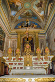<center></center><center>Eglise de Ste Marguerite. </center> A gauche, se trouve le deuxièmme tableau de Otto : la Déploration du Christ.