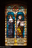 <center>Vitraux de la nef</center>St Marguerite et St Véronique.