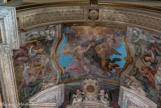 <center>Eglise San Stefano</center> Plafond de la chapelle.