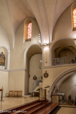 <center>Millau</center>Église Saint-Martin. Escalier menant à la galerie orientale.