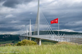 <center>Sentier des Explorateurs avec le Viaduc de Millau.</center>