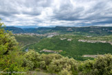 <center>Le Viaduc de Millau.</center>Millau et le Tarn.