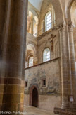 <center>L'église abbatiale Sainte-Foy</center>Le transept droit (sud).