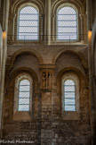 <center>L'église abbatiale Sainte-Foy</center>Transept nord. Triptyque de l'Annonciation.