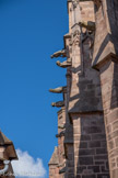 <center>La cathédrale Notre-Dame de Rodez</center>Les gargouilles du côté sud..