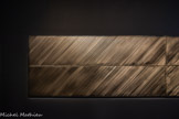 <center>Le musée Soulages.</center>Peinture 162 x 724,  novembre 1996. 4 panneaux. Huile sur toile. Dépôt du peintre