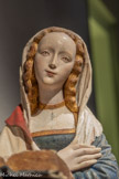 <center>Le musée Fenaille </center>Vierge de l’Annonciation
Début 16e siècle. Calcaire polychrome.