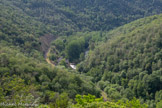 <center>Najac</center>Vallée de la rivière Aveyron et la voie ferrée.