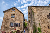 <center>Najac</center>Rue du château.