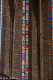 <center>Villefranche-de-Rouergue </center>La Collégiale Notre-Dame. Vitrail de gauche : 