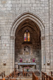 <center>Villefranche-de-Rouergue </center>La Collégiale Notre-Dame. Deuxième chapelle de gauche.