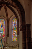 <center>Espalion</center>Église paroissiale Saint-Jean-Baptiste. L'apparition à Lourdes.