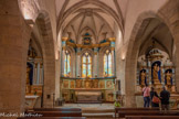 <center>Estaing</center>L'église Saint-Fleuret.