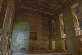 <center>Sévérac-le-Château</center>La salle des hommages. Il y avait sans doute deux étages.