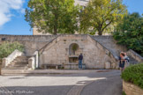 <center>Barjac</center>L'escalier monumental de la Calade. Ce grand escalier, donnant accès à la 