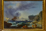 <center>Ancien Hôtel Dieu de Carpentras</center>Claude Joseph Vernet (Avignon, 1714- Paris, 1789). La Tempête. Huile sur toile, vers 1735.