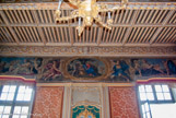 <center>Palais de Justice de Carpentras</center>La tentation du Christ dans le désert.