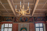 <center>Palais de Justice de Carpentras</center>Baptême du Christ dans le Jourdain par St Jean-Baptiste