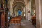 <center>L'église Saint-Denys.</center>Bas-côté gauche.