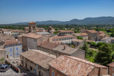 <center>Le site médiéval</center>Le clocher et le lanternon de l'abbatiale.