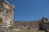 <center>Château des Moines.</center>Le rempart intérieur.
