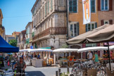 <center>Draguignan</center>Place du marché.