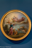 <center></center>Louis Galloche
Paris, 1670-Paris, 1761
La Reine, sous la figure de l'Aurore du sort du sein de Thétis accompagnée de son auguste postérité, 1733 Huile sur toile Inv. 92
Hist. : commandé pour le cabinet de la reine au château de Versailles en 1732 ; dépôt du musée du Louvre en 1872 ; propriété transférée à la ville de Draguignan le 18 juin 2015
