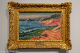 <center></center>René Seyssaud
Marseille, 1867 -Saint-Chamas, 1952
Le Golfe (vue de l'Estérel ?)
Huile sur carton
Prêt du musée des Beaux-Arts Jules Chérel de Nice
