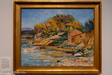 <center></center>Georges Chénard-Huché Nantes, 1864-Sanary-sur-Mer, 1937
Le port de la Gorguette à Sanary Huile sur toile
Inv. 798
Hist : cession de l’Etat, 1939