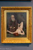 <center></center>René Mège du Malmont Paris, 1855-Paris, 1911 
La Tentation de Saint Antoine Exposé au Salon en 1901 Huile sur toile
Inv. 225
Hist : achat à l'artiste en 1901