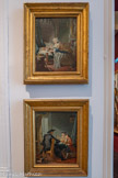 <center></center>Michel François Dandré-Bardon
Aix-en-Provence, 1700-feris, 1785
La Naissance L'Enfance (ici) La Jeunesse La Vieillesse
Huile sur toile
Ces quatre tableautins représentant les âges de la vie ont été commandés par Jean Baptiste Laurent Boyer de Fonscolombe, l’un des meilleurs amateurs provençaux du siècle des Lumières, alors âgé de vingt-sept ans seulement. Fonscolombe s'intéressa de près à la peinture moderne puisqu'il encouragea des artistes aussi variés que Greuze, Panini, Vernet, Barbault, Hubert Robert et son compatriote aixois Dandré-Bardon.
