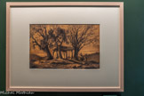 <center></center>Hippolyte Léon Benet dit Léon Benett
Orange, 1839-Toulon, 1916
La Pierre de la Fée, 1860
Dessin au fusain
Inv. 81
Hist. : don de l'artiste en 1860