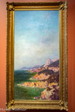 <center></center>Rocher du Trayas
Félix Pille
(1848, Cannes — 1919, Cannes)
Huile sur toile, 157,5 x 78 cm Cannes, musée des Explorations du monde