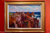 <center></center>Les roches rouges d’Agay
Armand Guillaumin (1841, Paris - 1927, Orly)
Vers 1902, pastel sur carton gris, 59 x 80 cm Belfort, musée d’Art et d’Histoire