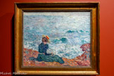 <center></center>Jeune Femme au bord du rivage, Agay
Louis Valtat
(1869, Dieppe -1952, Pari*)
1898-1899, huile sur toile 38 x 43 cm
Saint-Tropez, musée d’Art moderne l’Annonciade