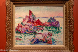 <center></center>Étude pour La Naïade
Henri Manguin
(1874, Paris — 1949, Saint-Tropez)
1906, huile sur toile, 37 x 48 cm Collection particulière