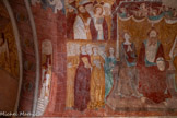<center>Chapelle Notre-Dame de Ben-Va</center>La foule des justes, relativement structurée : en bas les femmes dont Ste APOLLONIE( Poulounio) martyr crispée sur la tenaille de son supplice; placés plus haut plutôt les hommes, les docteurs de l'Eglise tenant les Saintes Ecritures. On y voit Saint Jean.
