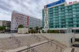 <center>Place Henri Verneuil</center>Place de la Méditerranée en haut. Le corail.