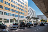 <center>Quai du Lazaret</center>Au centre, l’hôtel Golden Tulip dessiné par Massimiliano Fuxas.