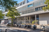 <center>L'hôpital Euroméditerranée.</center>L'Hôpital européen a été conçu par les cabinets d'architectes Carta & Associés et Rigal & Bargas. Il a ouvert ses portes le 19 aout 2013 et remplace les hôpitaux Ambroise-Paré et Paul-Desbief qui accueillaient 25 000 patients par an.