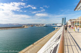<center>Vue des Terrasses du Port.</center>