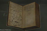 <center></center>Carnet de notes manuscrites de Jean-François Champollion qunad il s'initie à l'hébreun.