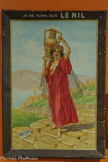 <center>Reflets du Nil</center>Romolo Tessari (1868-1947)
Affiche publicitaire Je ne fume que le Nil Tôle lithographiée
COLLECTION JEAN-JACQUES BENYAMIN