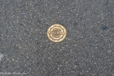 <center>LE REMPART ROMAIN</center>Le tracé de l'enceinte et indiqué au sol par des clous de bronze. [Note 10]. Au départ simple bourg gaulois (vicus) du nom de Cularo, la bourgade, située à un endroit stratégique sur la voie romaine entre Vienne et l'Italie par le Montgenèvre, est fortifiée sous Dioclétien et Maximien (entre 284 et 293), puis accède au rang de chef-lieu de cité, à la suite de la venue possible, mais non attestée, de l’empereur Gratien en 379. Elle est alors rebaptisée Gratianopolis  (la ville de Gratien) en son honneur. Ce nom a ensuite évolué au fil des siècles par l'usure de la prononciation pour devenir Grenoble.