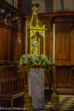 <center>LA COLLEGIALE SAINT-ANDRÉ.</center>Le chœur.