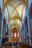 <center>La cathédrale Notre-Dame</center>Les piles carrées de la nef remontent au XIIe siècle. Reliées par des arcades en brique, surélevées au XIXe siècle, elles sont surmontées de grandes baies du XVIIe siècle. Une voûte croisée d’arêtes en brique recouvre l’ensemble de la nef. L’abside fut reconstruite au XIIIe siècle, sans doute à l'époque des évêques Falcon et Guillaume II de Sassenage.