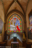 <center>La cathédrale Notre-Dame</center>Cette chapelle est consacrée à Saint Louis. Un vitrail représente le cardinal Le Camus, évêque majeur de Grenoble au XVIIe siècle.